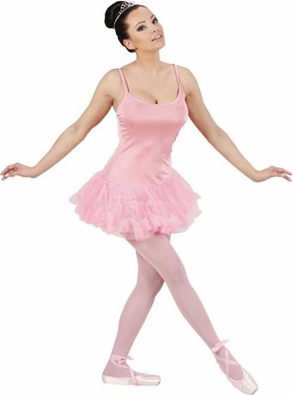 Rosa balletdräkt