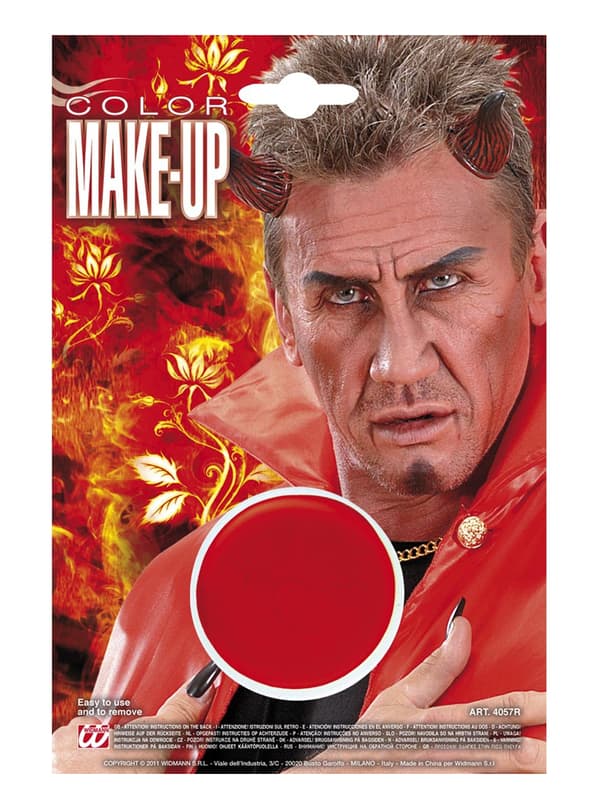 makeup rød