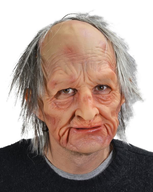 Gammal gubbe Mask