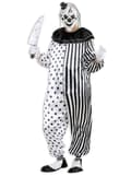 Miniatyrbild 4 av 6: Mördar-harlekin clown Maskeraddräkt Vuxen
