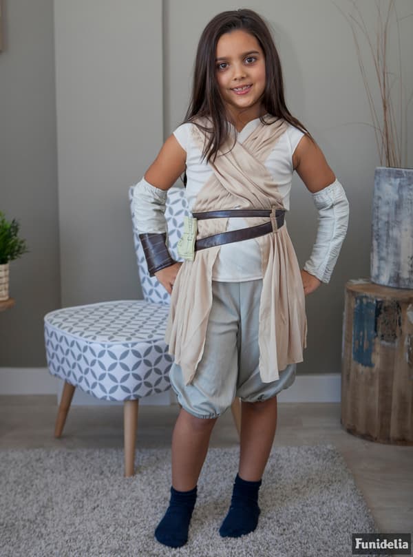 Maskeraddräkt Rey Star Wars Episod 7 barn