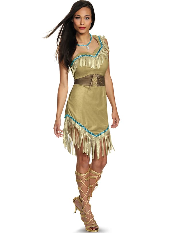 Naisten Pocahontas - asu