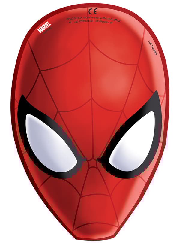 Masker 6 pack Ultimate Spiderman Web Warriors