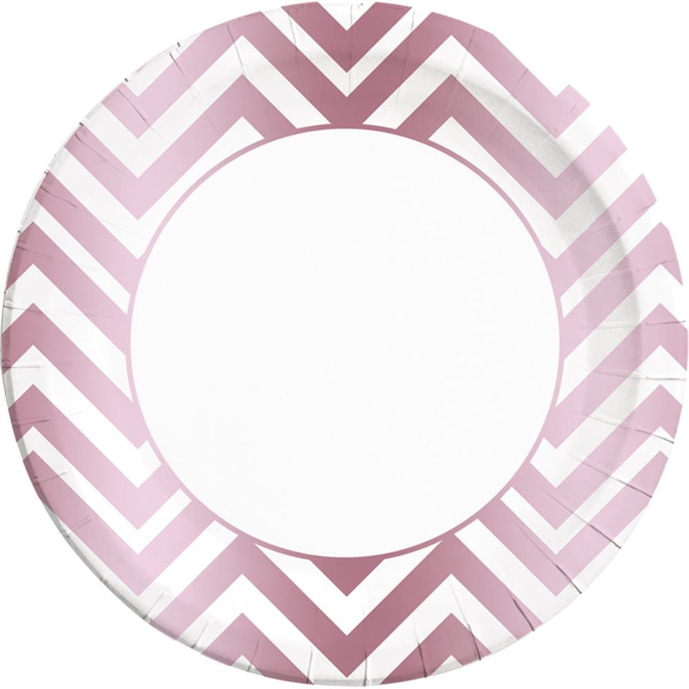 8 stora tallrikar Collection lila (23 cm)