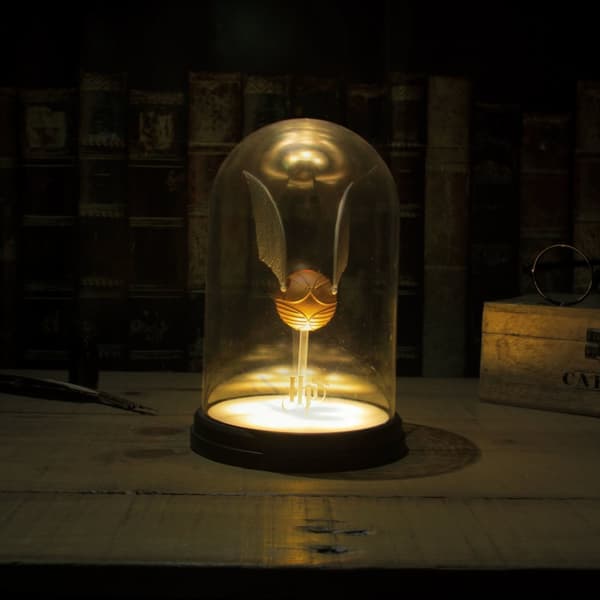 Gullsnoppen lampe 20 cm - Harry Potter