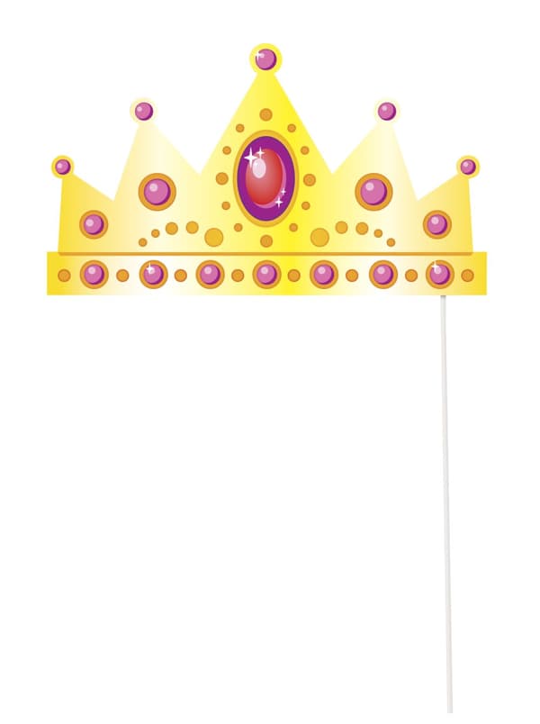 Set 10 komplement till photocall - Princess