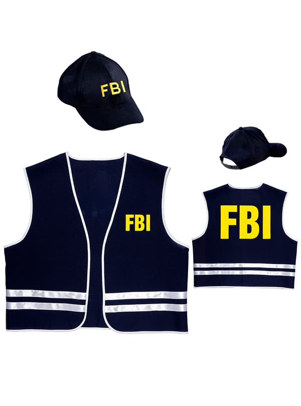 FBI kostume kit til voksne