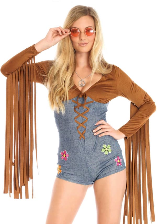 Deluxe seksikäs hippiasu naisille
