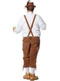 Miniatyrbild 4 av 4: Lederhosen beige deluxe vuxen