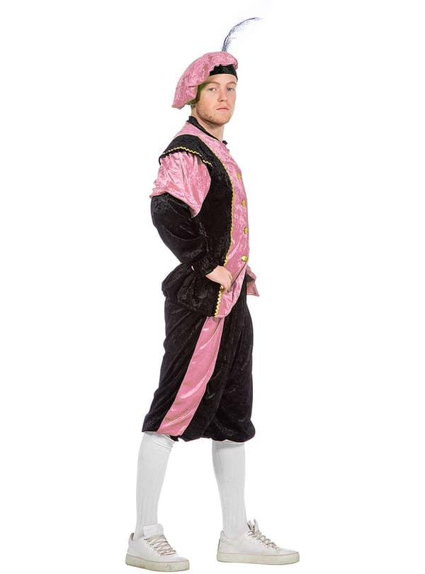Pink Peter, julemandens hjælper kostume til mænd