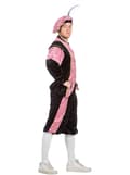Miniatyrbild 4 av 5: Maskeraddräkt Tomtenisse rosa vuxen