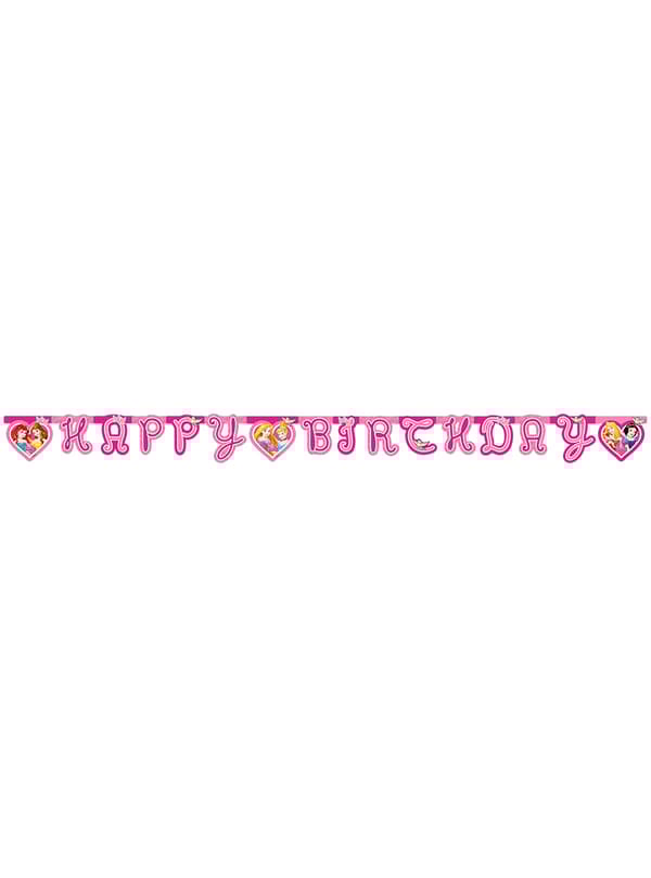 Prinscess Dreaming Happy Birthday guirlande