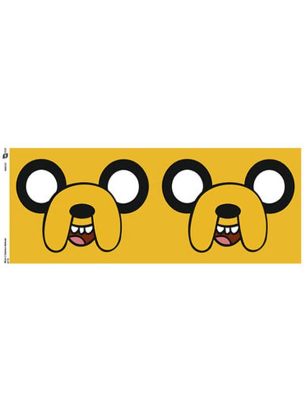 Adventure Time krus med Jakes ansigt