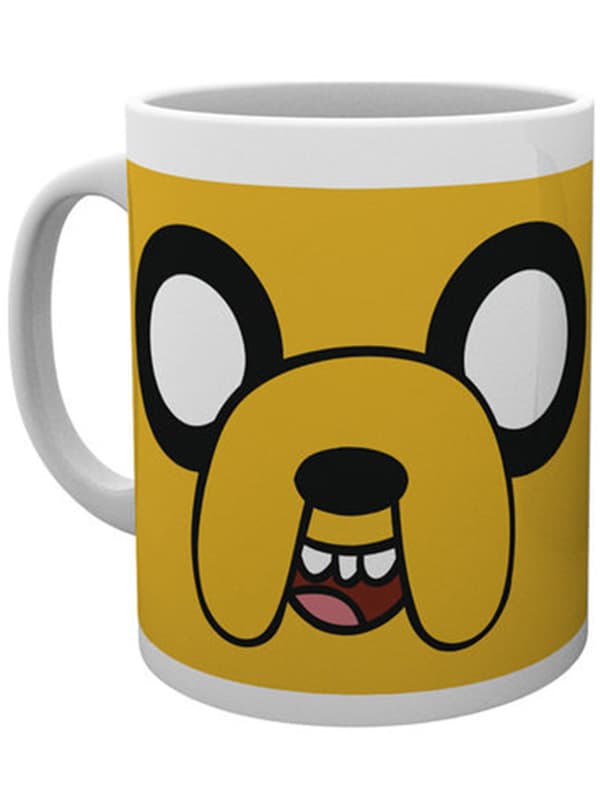 Adventure Time krus med Jakes ansigt