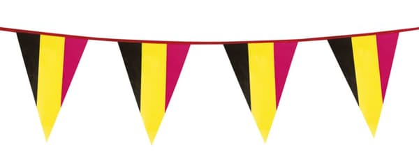 Belgisk flag banner