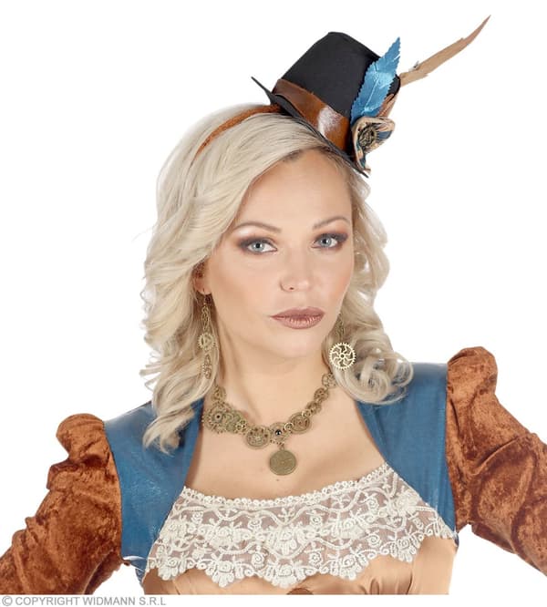 Steampunk metalliske øreringe