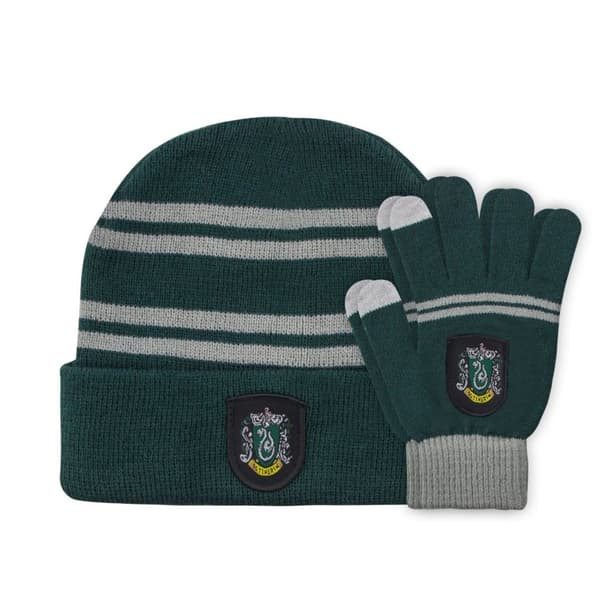Harry Potter Slytherin hat og handske sæt til børn