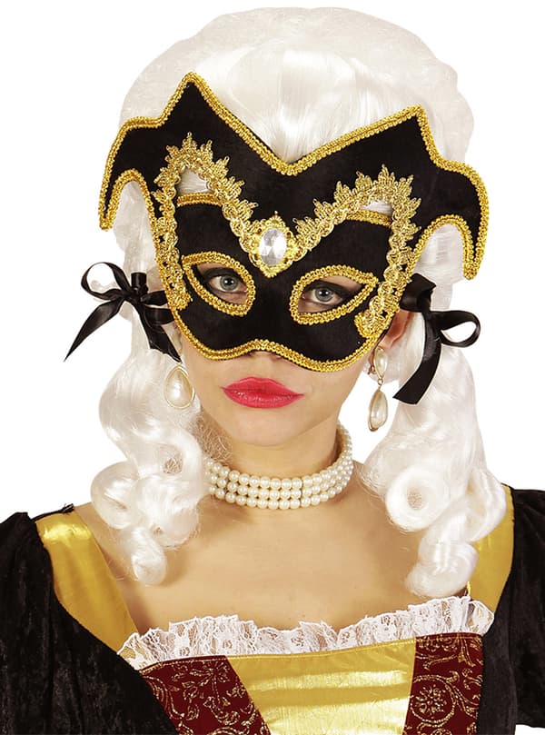 Venetiansk maske med sten