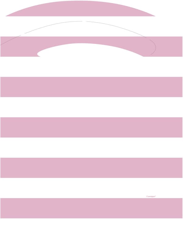 Set 1a födelsedag rosa och vit