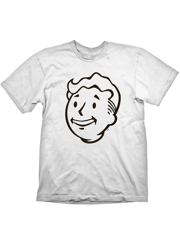 Top Fallout Vault Boy Face för vuxen