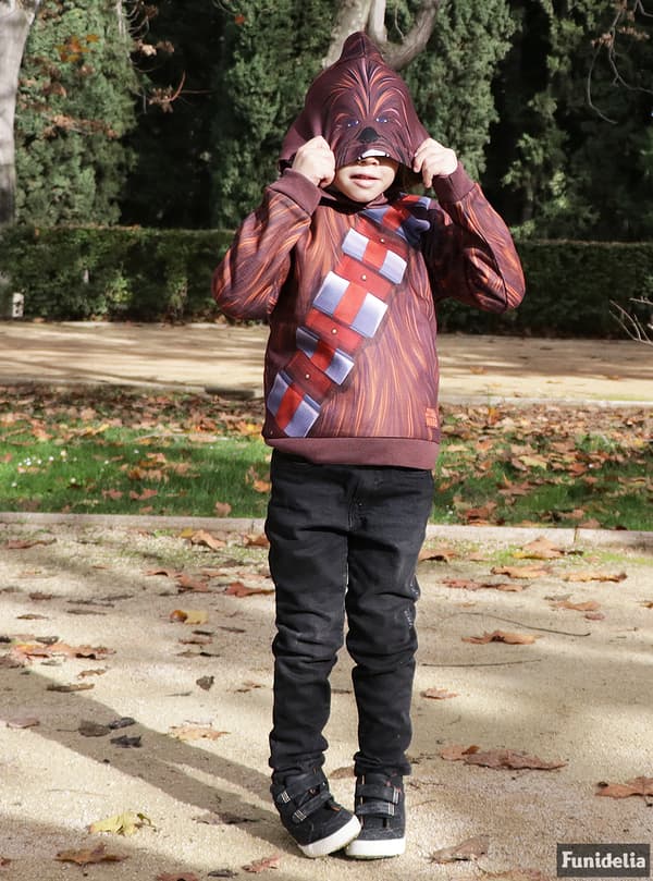 Chewbacca hoodie til børn - Star Wars