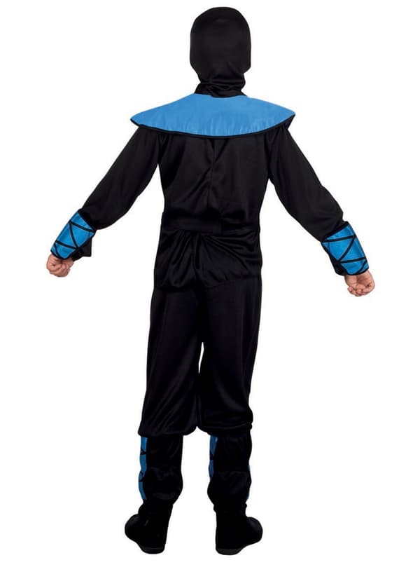 Maskeraddräkt Ninja blå för barn