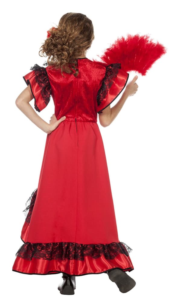 Carmen the Sevillian kostume til piger