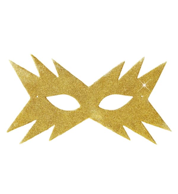 Mask Stjärna guld dam