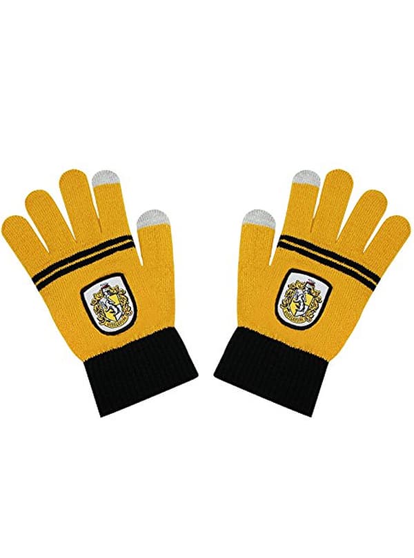 Hufflepuff taktilhandskar - Harry Potter