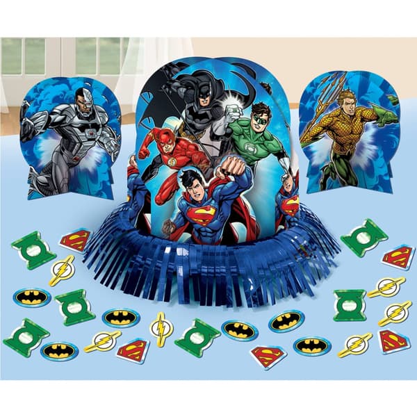 The Justice League pöytäkoriste setti