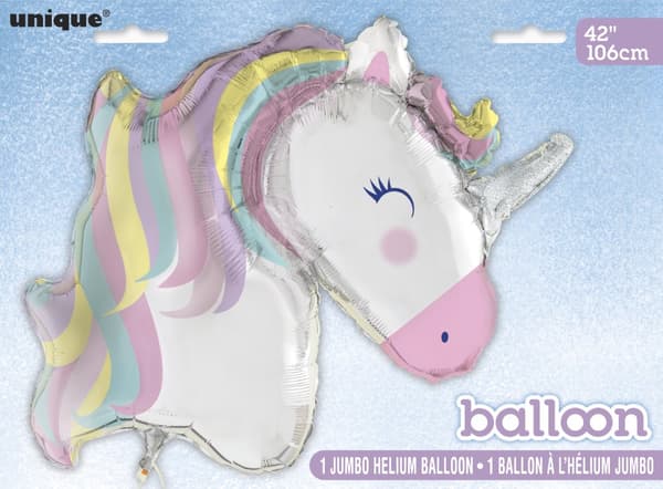 Folieballong Happy enhörning