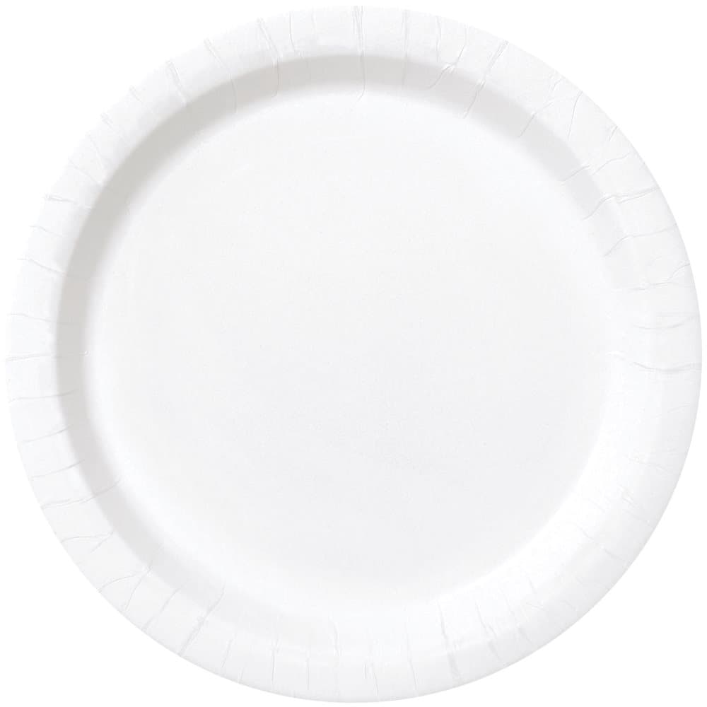 Set 8 tallrikar vita - Kollektion Basfärger