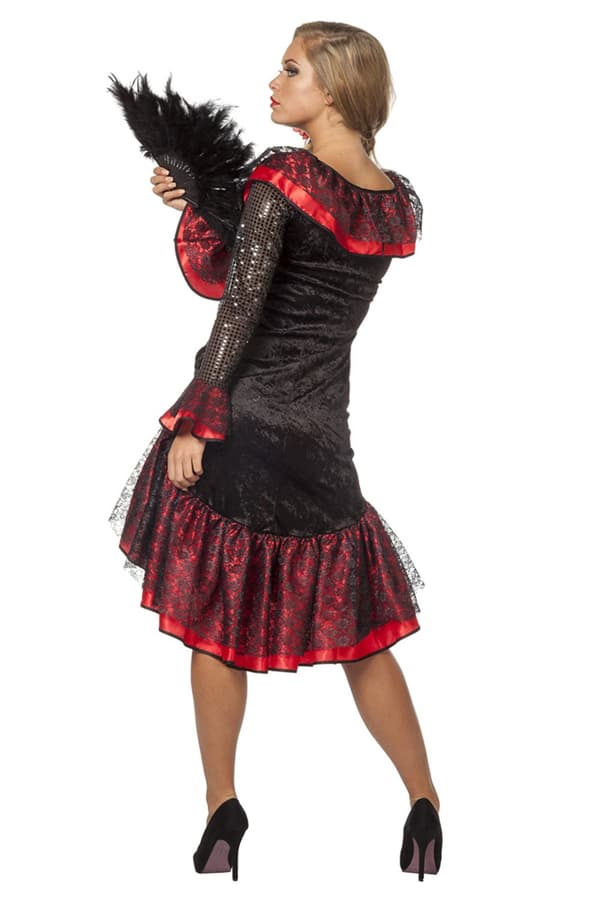 Traditionel Spansk kvinde kostume