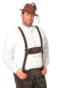 Miniatyrbild 5 av 6: Skjorta Oktoberfest vit vuxen