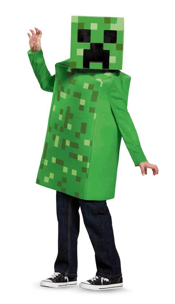 Minecraft Creeper kostume til børn
