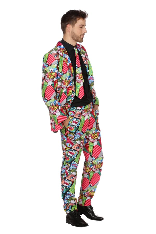 Pop Art jakkesæt til mænd