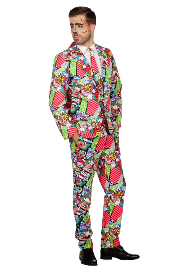 Pop Art jakkesæt til mænd