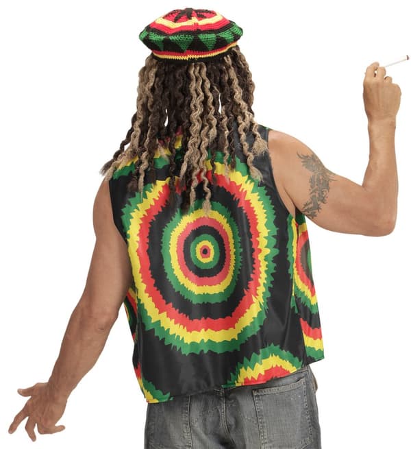 Jamaica Rastafari kostyme for voksne