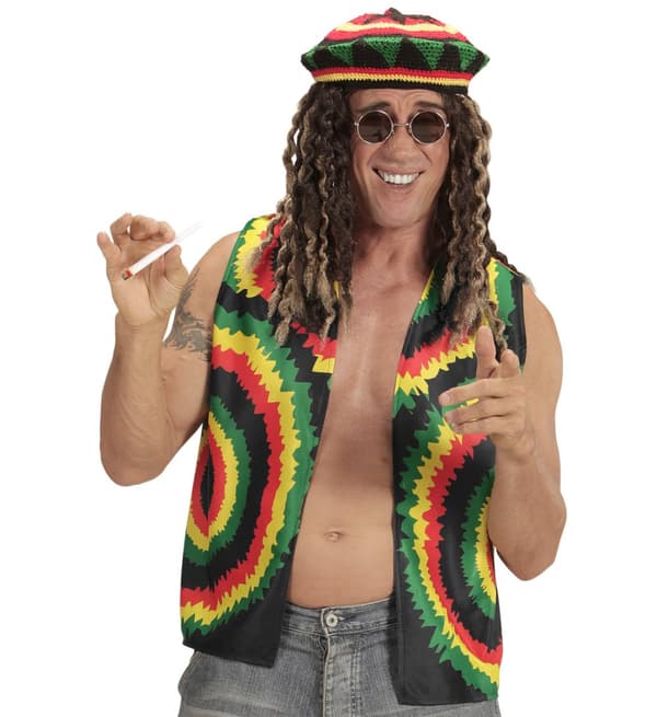Jamaica Rastafari kostyme for voksne