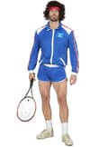 Miniatyrbild 2 av 3: Maskeraddräkt tennisspelare 80-tal vuxen