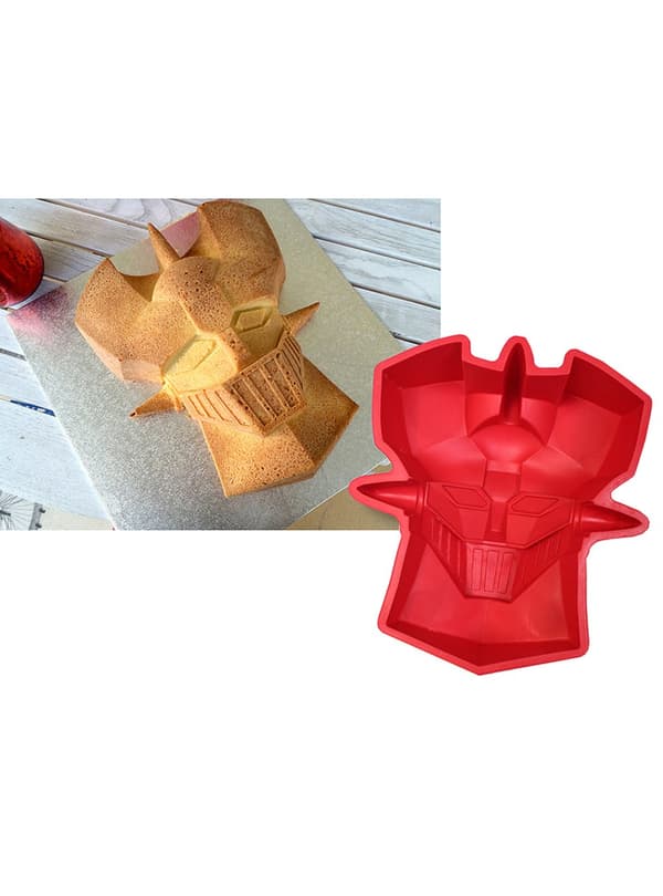 Mazinger Z ansikt silikon stekeplate