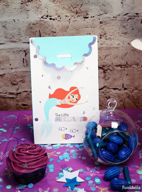 4 godispåsar med lilla Sjöjungfrun - Ariel Under the Sea