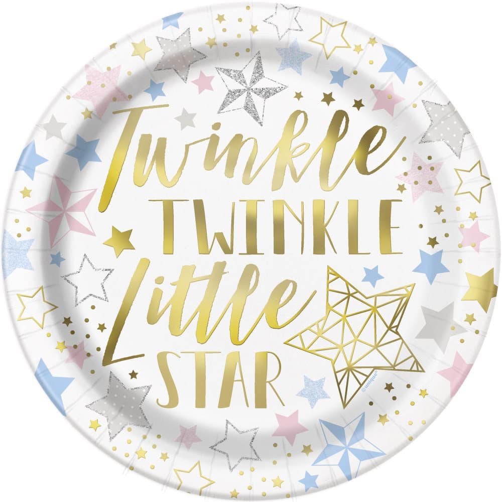 Set 8 tallrikar - Twinkle Little Star