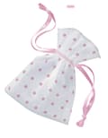 Miniatyrbillede 1 af 2: Hvid taske med pink prikker - Baby Shower