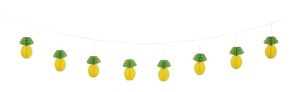 Honning papir ananas guirlande