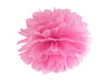 Miniatyrbild 1 av 4: Pom pom pappersdekoration rosa 25 cm