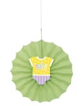 Miniatyrbild 1 av 2: Hängande pappersdekoration verde - Baby Shower