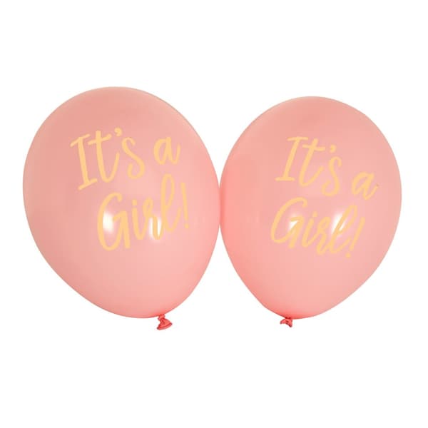 8 rosa ballonger (30cm) - Pattern Works Pink