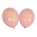 Miniatyrbild 1 av 2: 8 rosa ballonger (30cm) - Pattern Works Pink