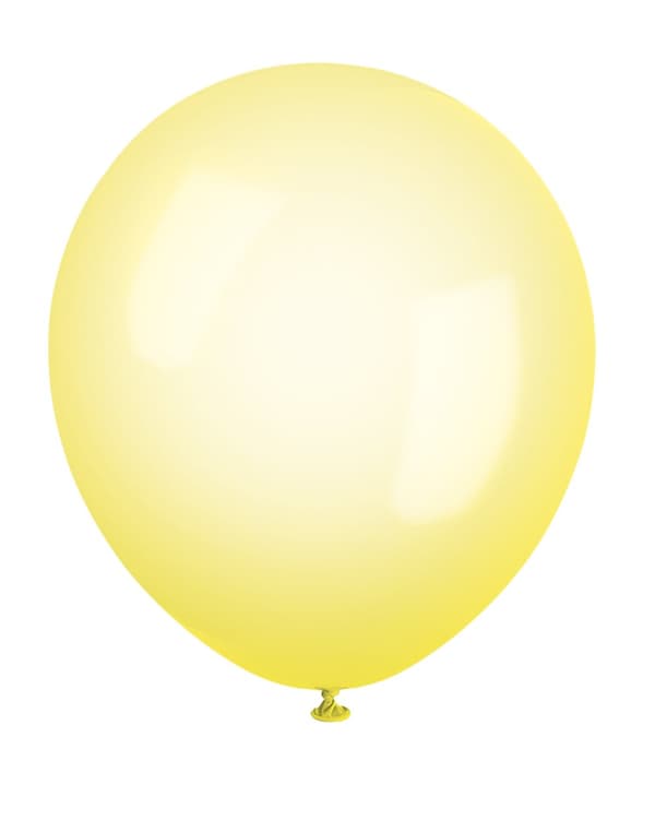Sæt af 10 assorterede neon ballonner - Basale farver linje